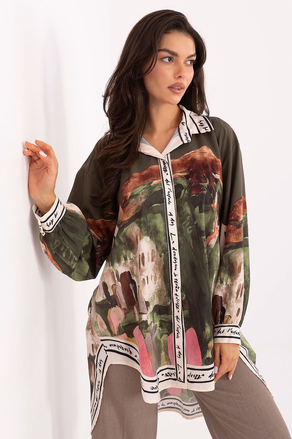  Overhemd met lange mouwen model 218394 Rue Paris 