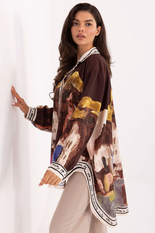  Overhemd met lange mouwen model 218396 Rue Paris 
