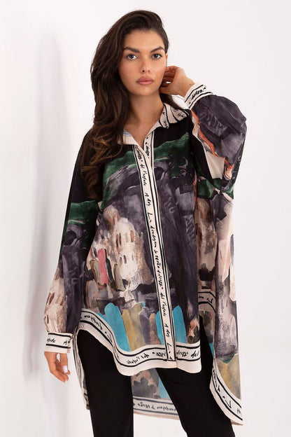  Overhemd met lange mouwen model 218397 Rue Paris 