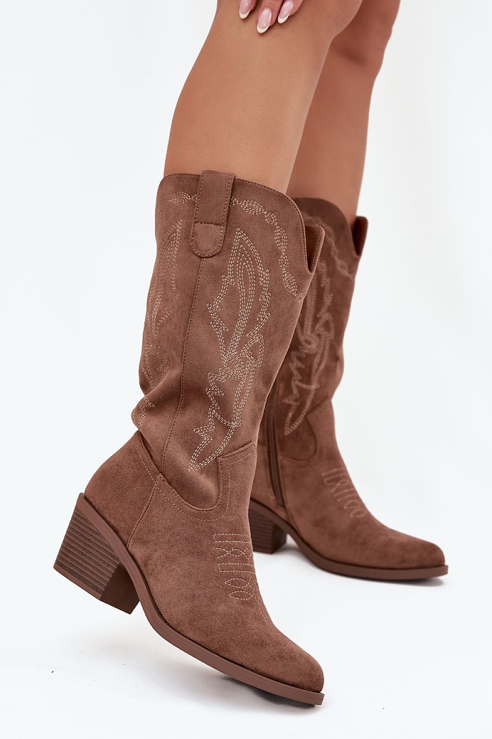  Laarzen met hoge hakken model 218487 Step in style 