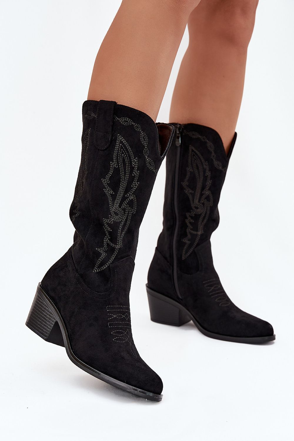  Laarzen met hoge hakken model 218488 Step in style 