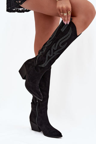  Laarzen met hoge hakken model 218491 Step in style 