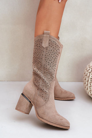  Opengewerkte laarzen model 218494 Step in style 