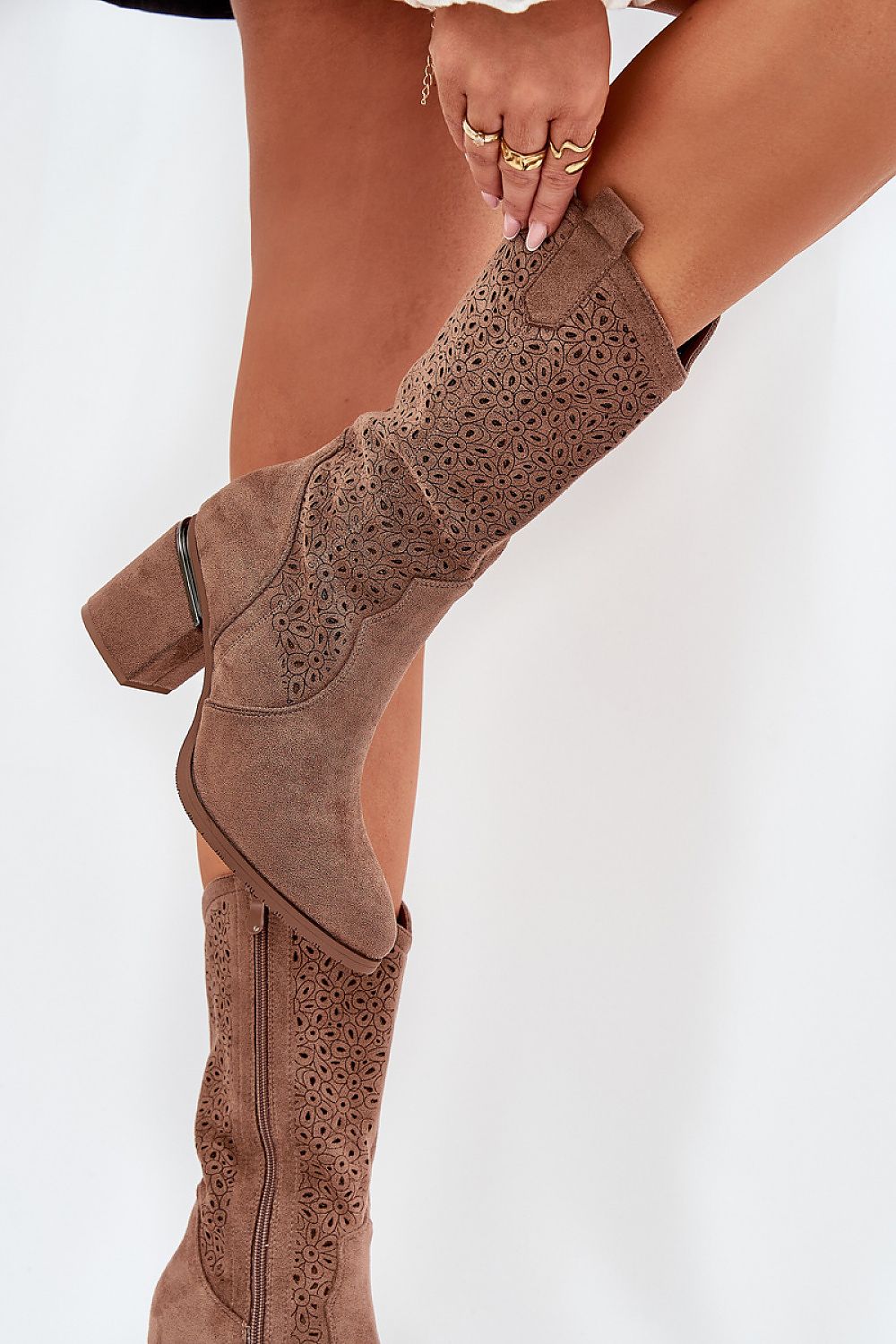  Opengewerkte laarzen model 218495 Step in style 