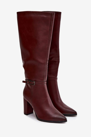  Laarzen met hoge hakken model 218478 Step in style 