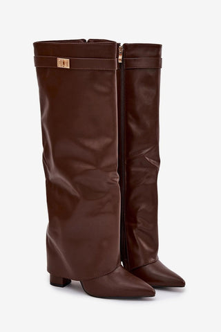 Laarzen met hoge hakken model 218481 Step in style 