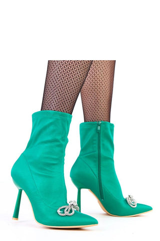  Laarsjes met hoge hak model 218551 Solea 