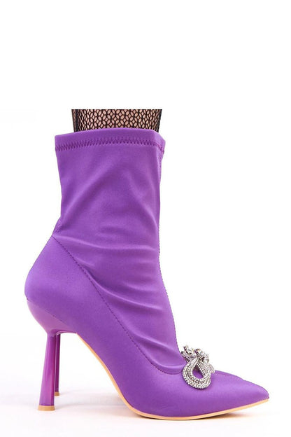  Laarsjes met hoge hak model 218552 Solea 