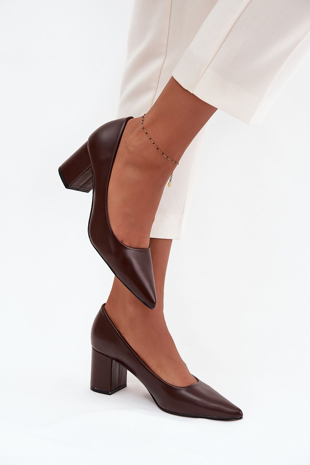  Pumps met dikke hak model 218679 Step in style 