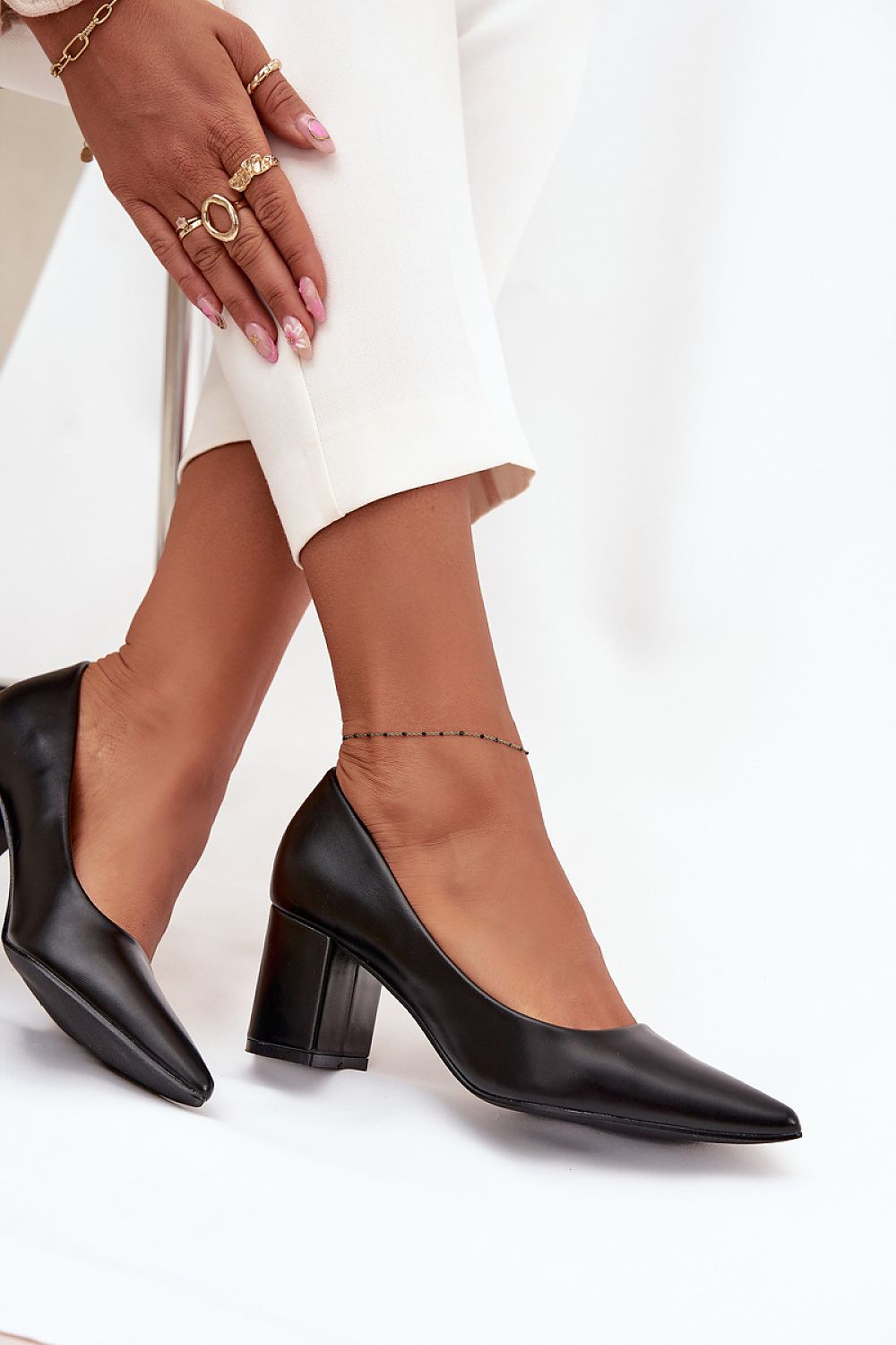  Pumps met dikke hak model 218680 Step in style 
