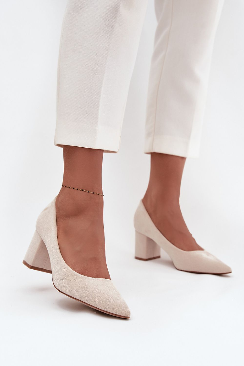  Pumps met dikke hak model 218683 Step in style 
