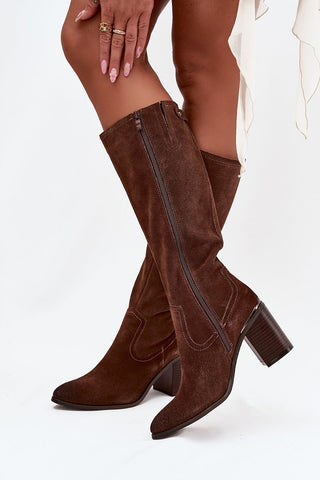  Laarzen met hoge hakken model 218730 Step in style 