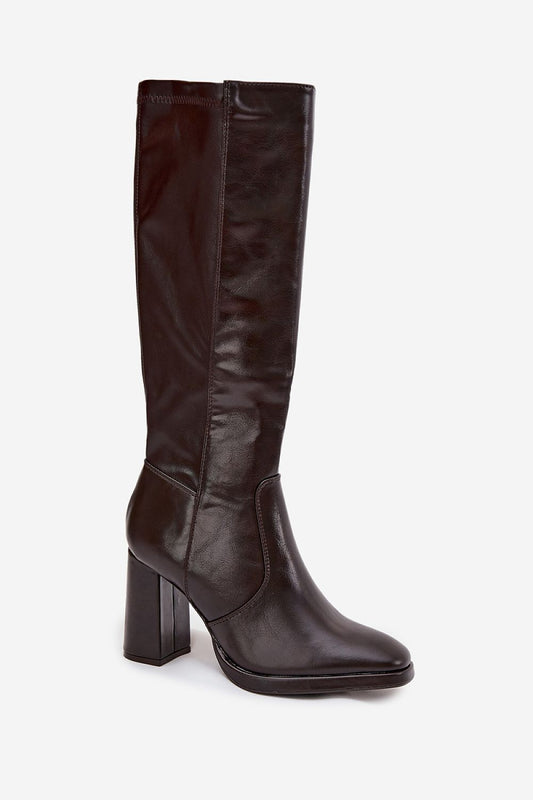  Laarzen met hoge hakken model 218732 Step in style 