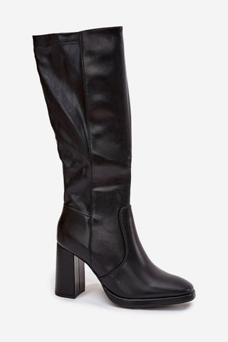  Laarzen met hoge hakken model 218733 Step in style 