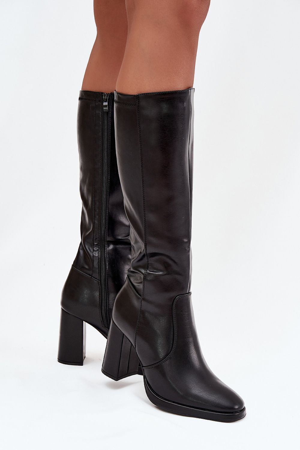  Laarzen met hoge hakken model 218733 Step in style 