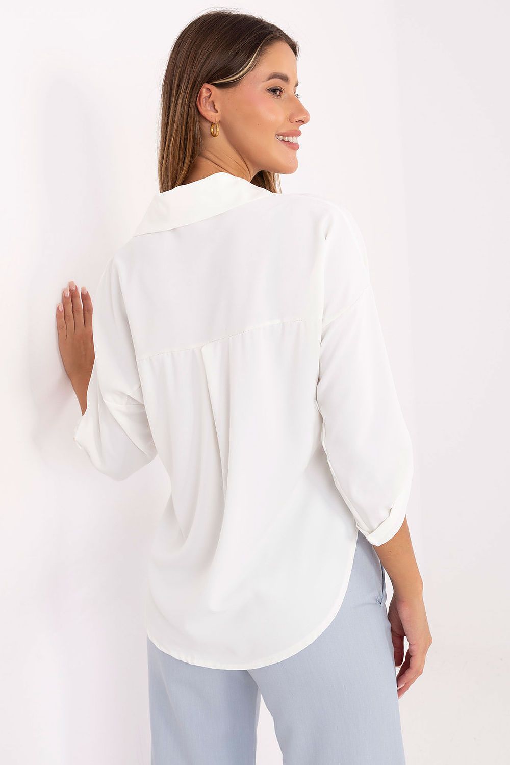  Overhemd met lange mouwen model 219050 Rue Paris 
