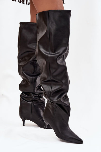  Laarzen met hoge hakken model 219138 Step in style 