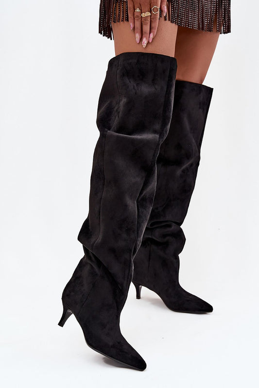  Laarzen met hoge hakken model 219139 Step in style 