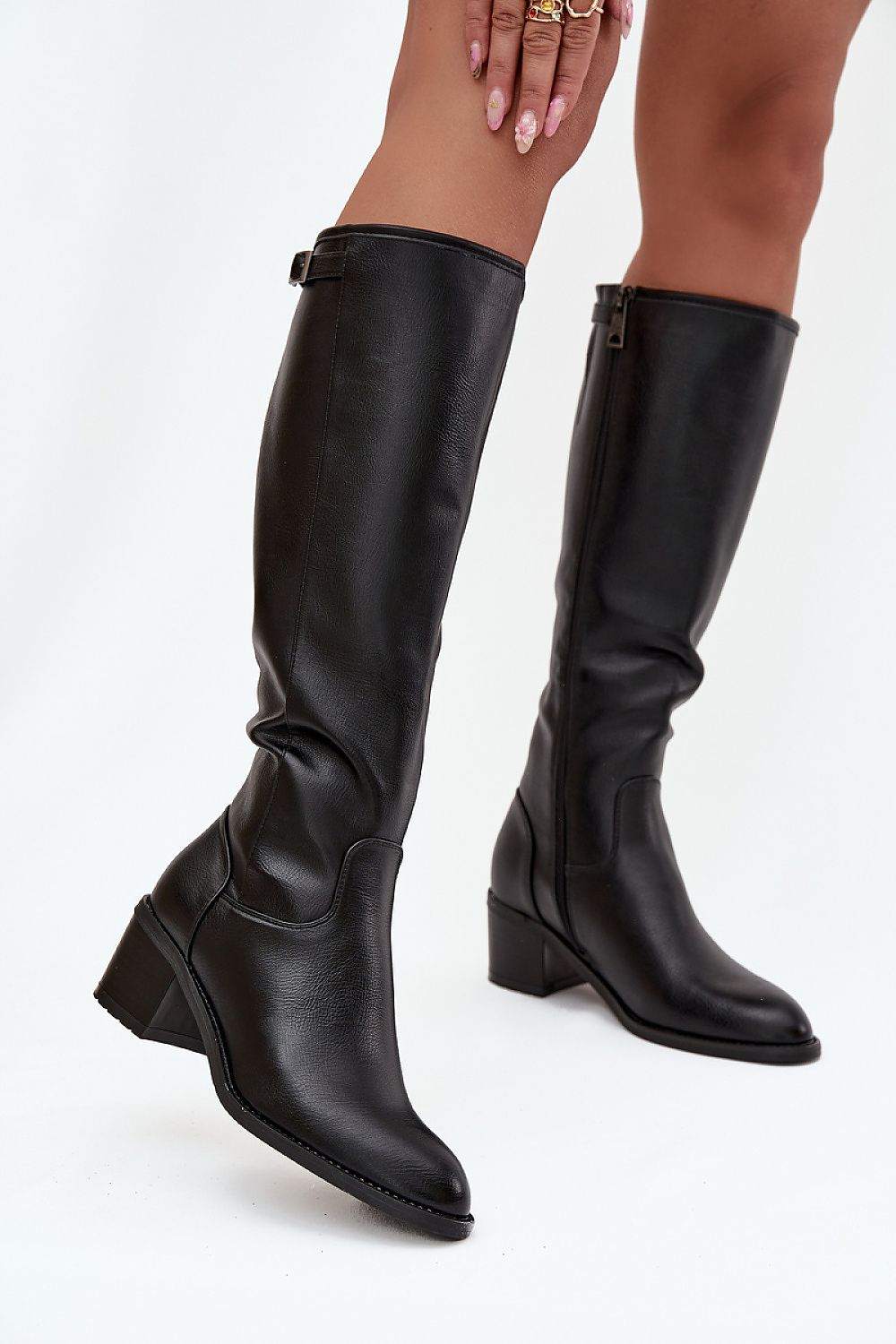  Laarzen met hoge hakken model 219141 Step in style 
