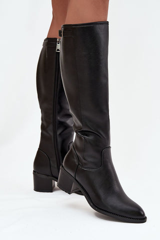  Laarzen met hoge hakken model 219141 Step in style 