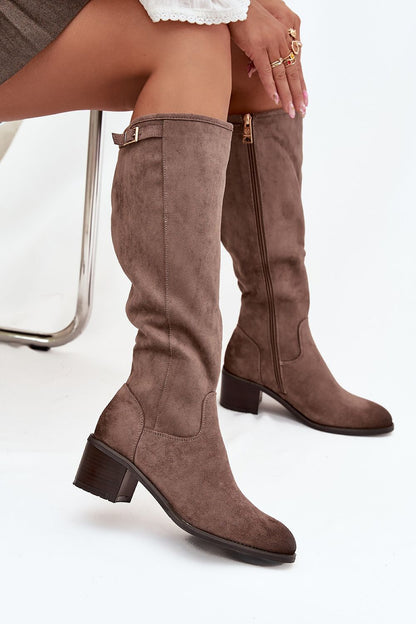  Laarzen met hoge hakken model 219142 Step in style 