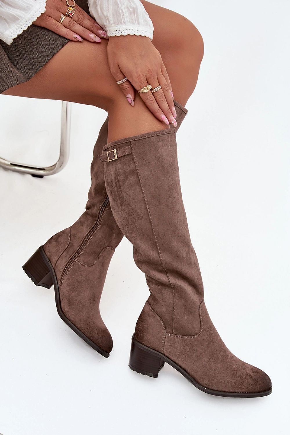  Laarzen met hoge hakken model 219142 Step in style 