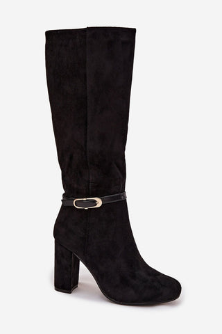  Laarzen met hoge hakken model 219258 Step in style 