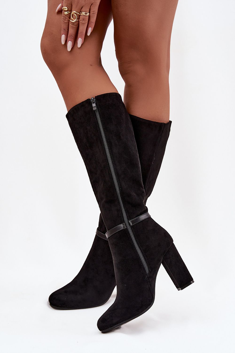  Laarzen met hoge hakken model 219258 Step in style 