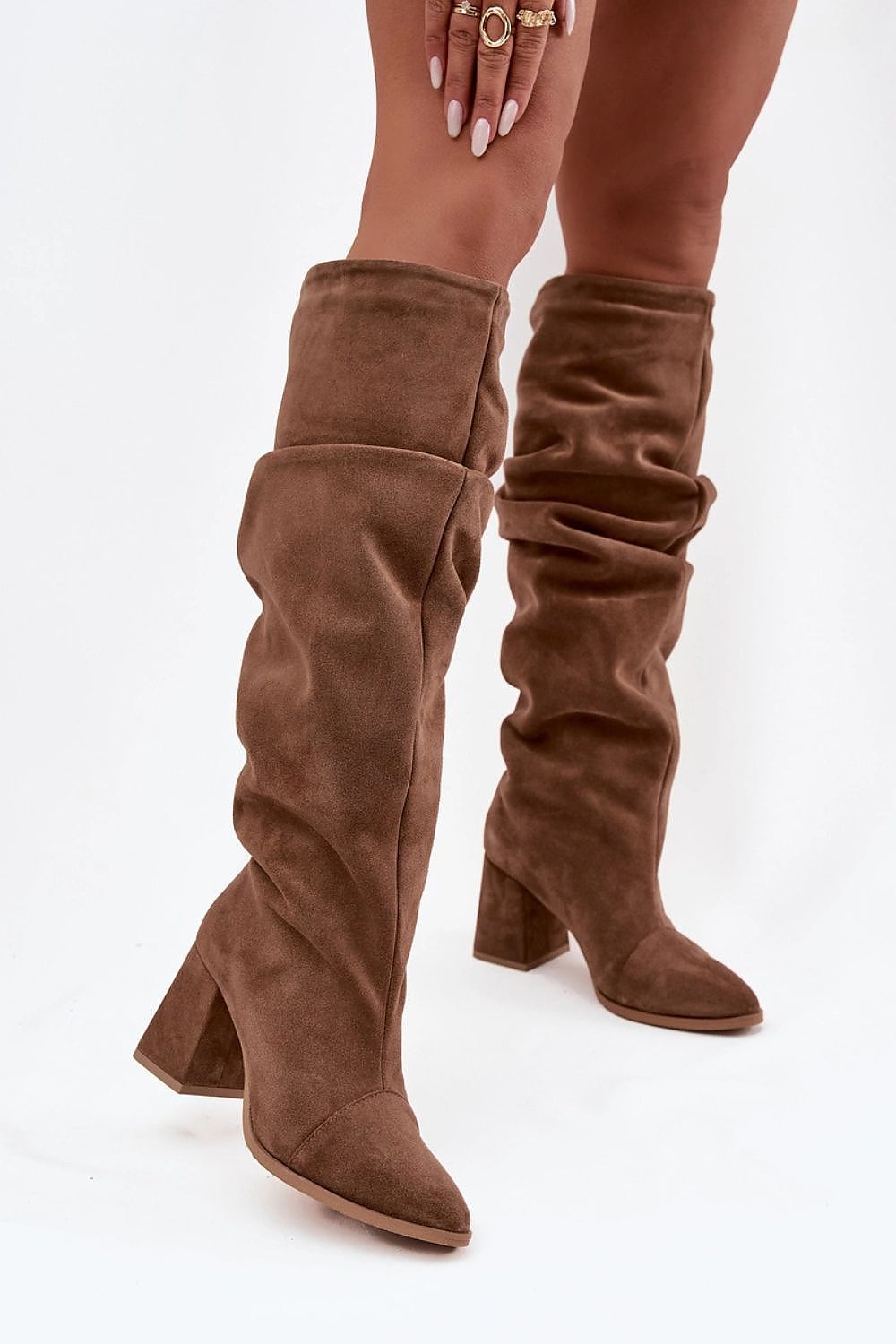  Laarzen met hoge hakken model 219402 Step in style 