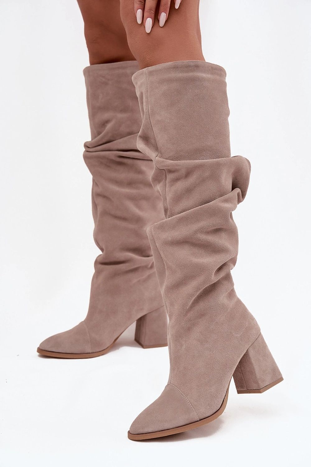  Laarzen met hoge hakken model 219403 Step in style 
