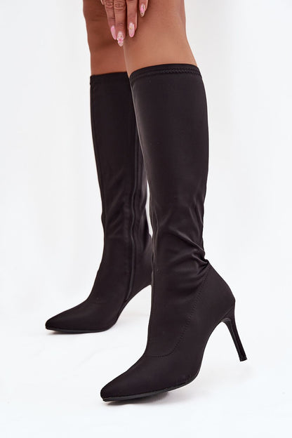  Laarzen met hoge hakken model 219585 Step in style 