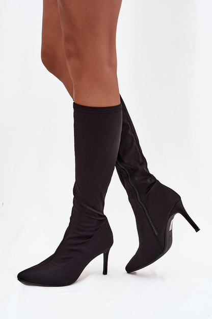  Laarzen met hoge hakken model 219585 Step in style 