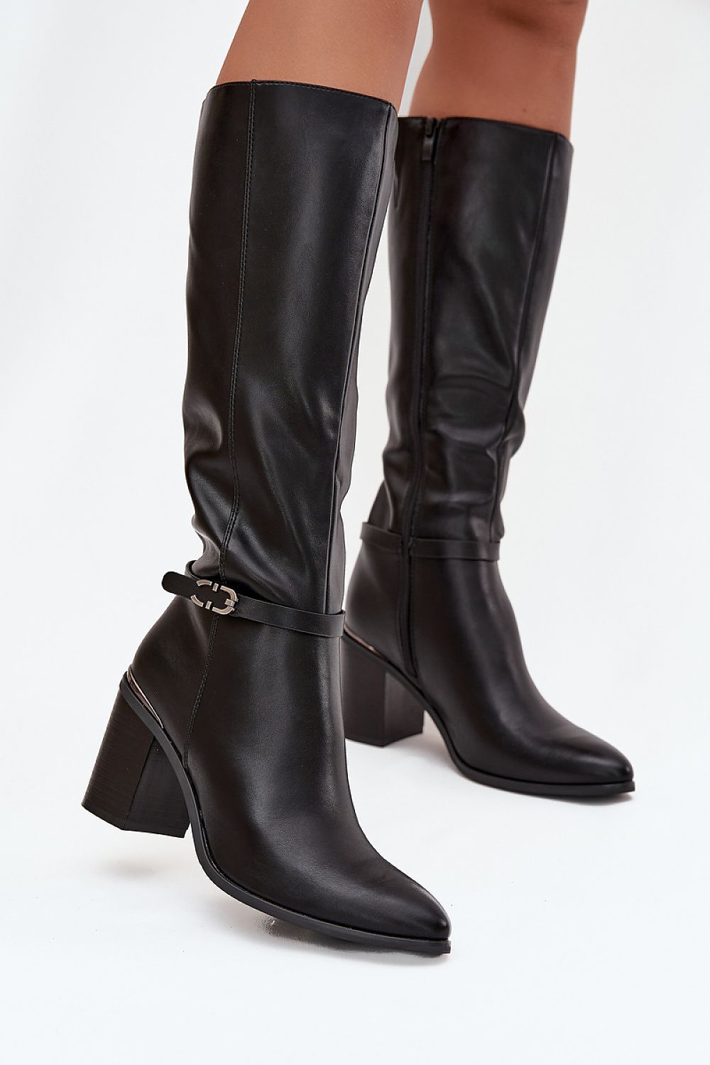  Laarzen met hoge hakken model 219587 Step in style 