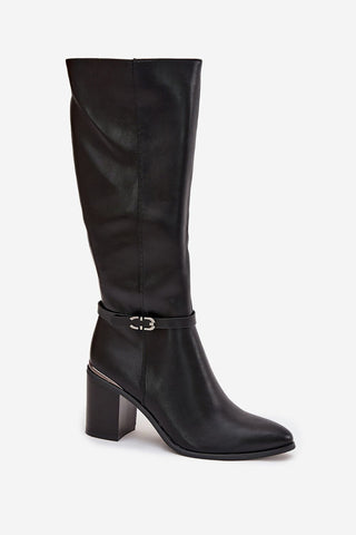 Laarzen met hoge hakken model 219587 Step in style 