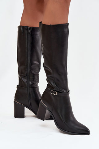  Laarzen met hoge hakken model 219587 Step in style 