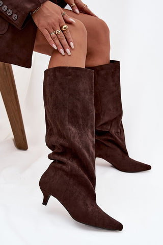  Laarzen met hoge hakken model 219848 Step in style 