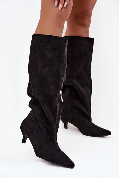  Laarzen met hoge hakken model 219849 Step in style 