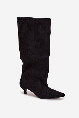  Laarzen met hoge hakken model 219849 Step in style 