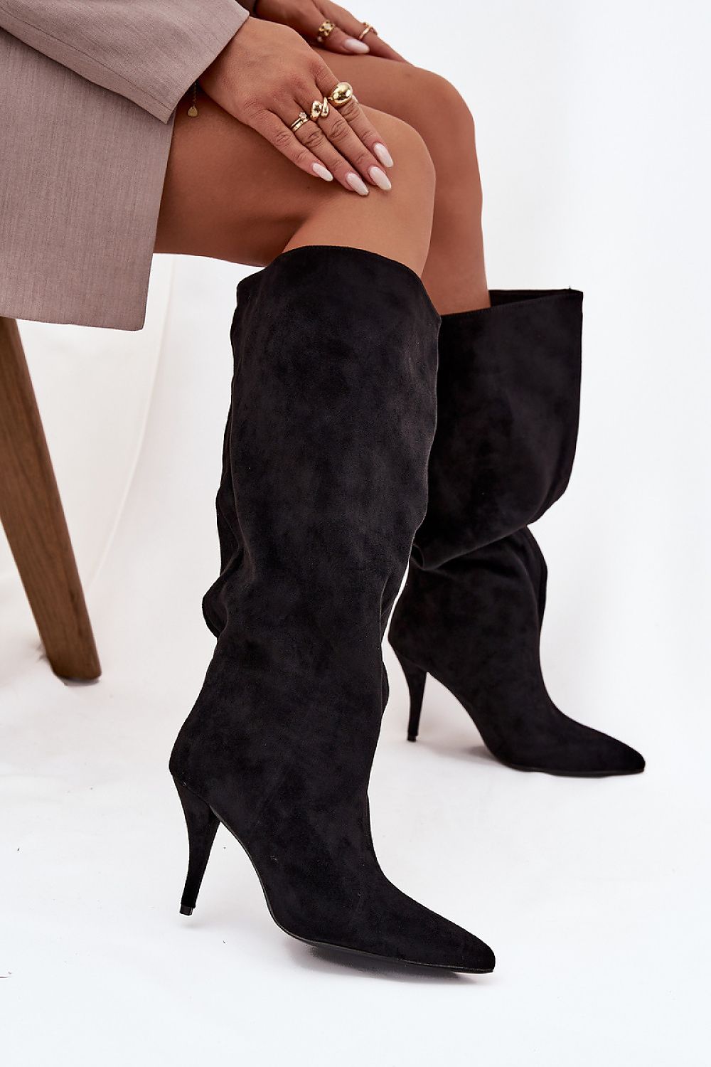  Laarzen met hoge hakken model 219852 Step in style 