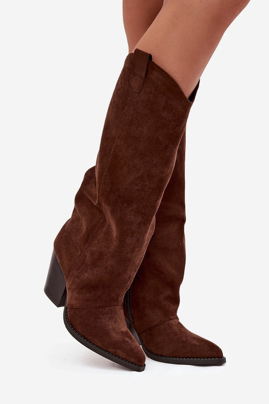  Laarzen met hoge hakken model 219857 Step in style 