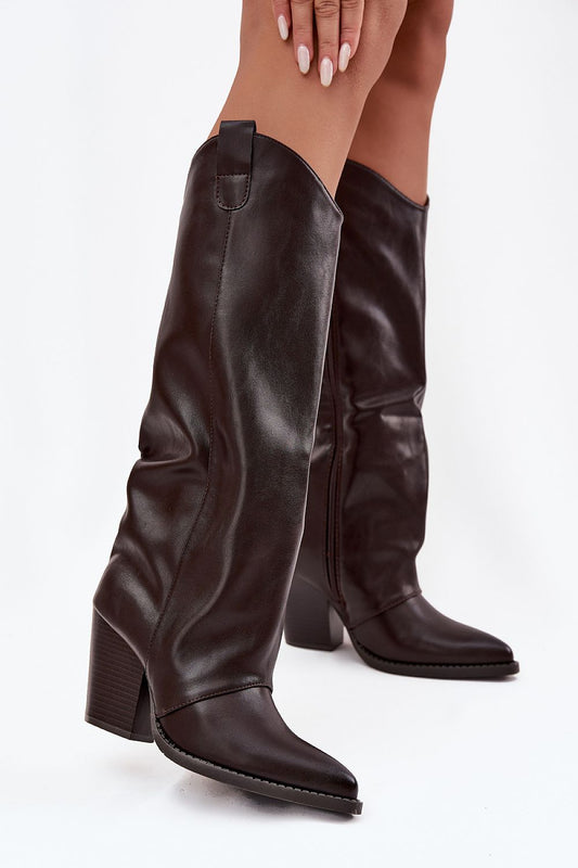  Laarzen met hoge hakken model 219858 Step in style 