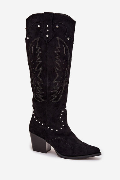  Laarzen met hoge hakken model 219859 Step in style 