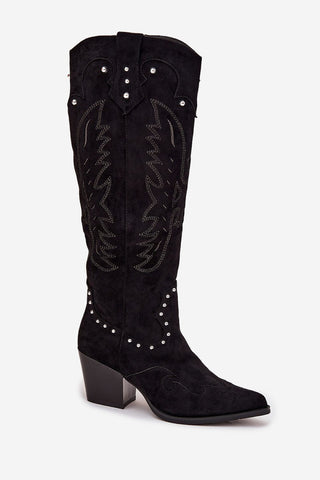  Laarzen met hoge hakken model 219859 Step in style 