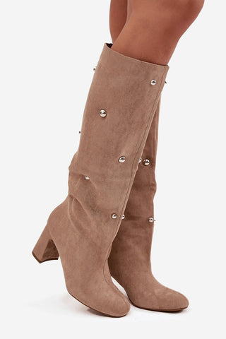  Laarzen met hoge hakken model 219861 Step in style 