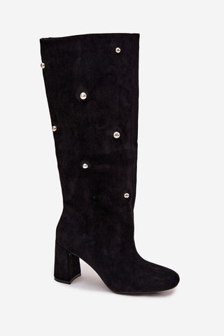  Laarzen met hoge hakken model 219862 Step in style 