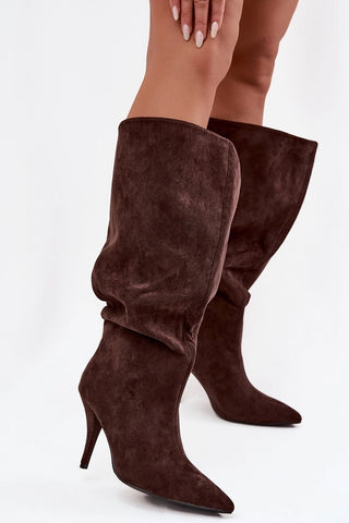  Laarzen met hoge hakken model 219848 Step in style 