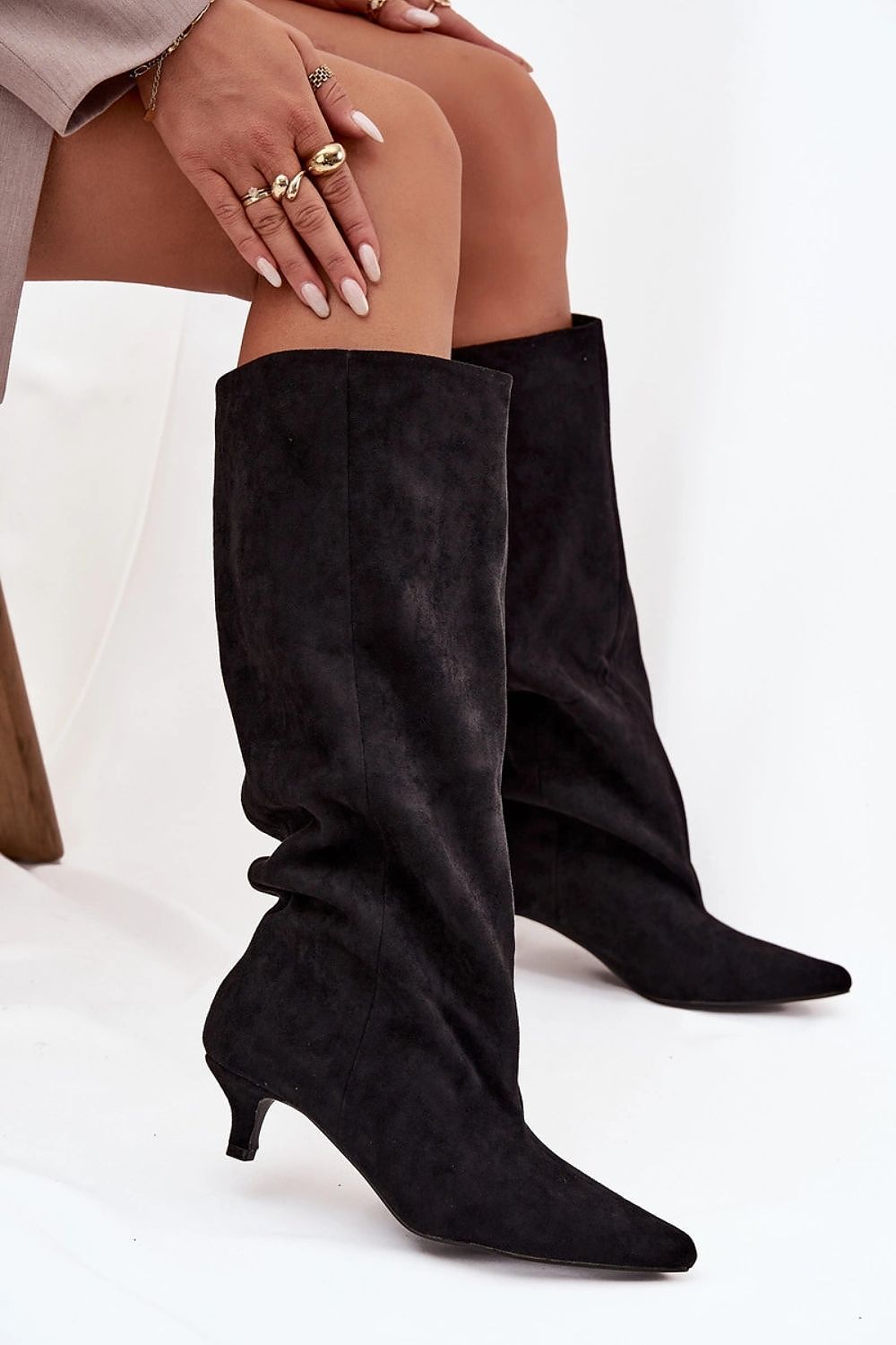  Laarzen met hoge hakken model 219849 Step in style 