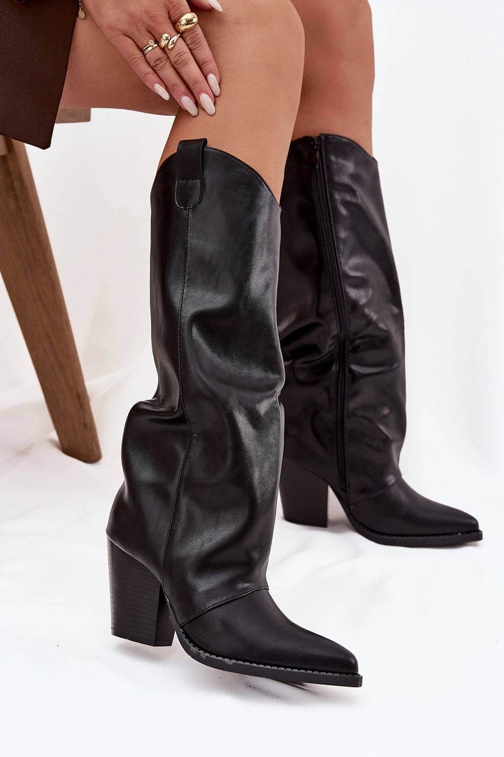  Laarzen met hoge hakken model 219856 Step in style 