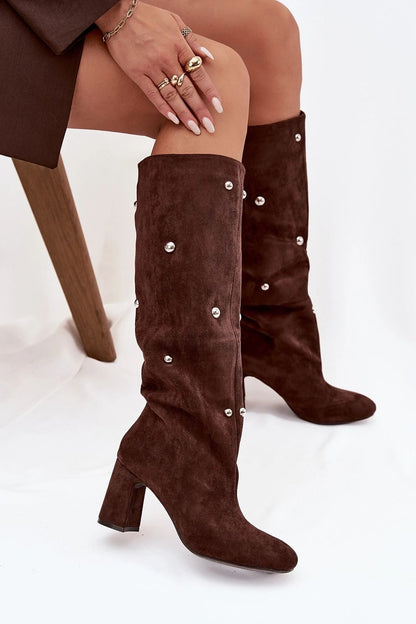 Laarzen met hoge hakken model 219863 Step in style 