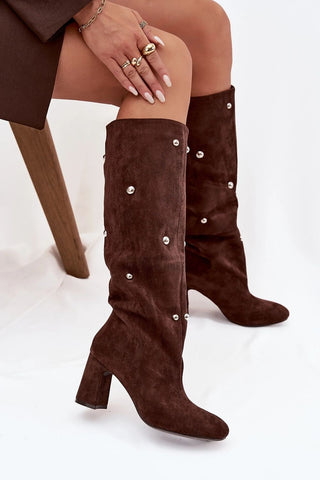  Laarzen met hoge hakken model 219863 Step in style 